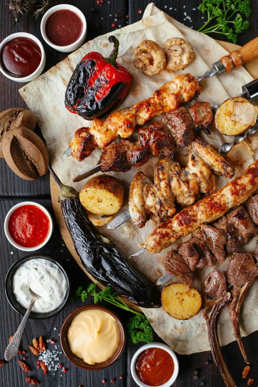 Adana kebap tabağı, közlenmiş sebze ve mezelerle (temsili görsel)