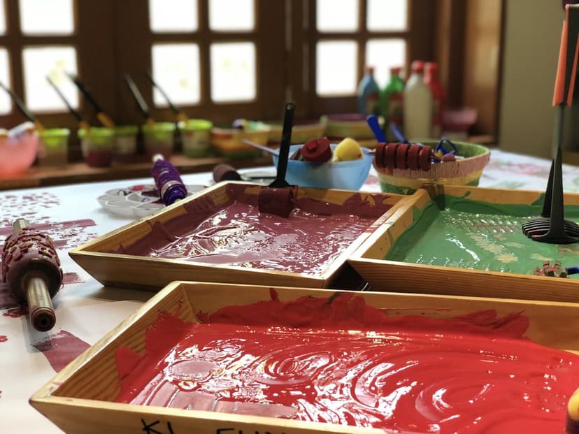 Boya ve sanat etkinliği (temsili görsel)