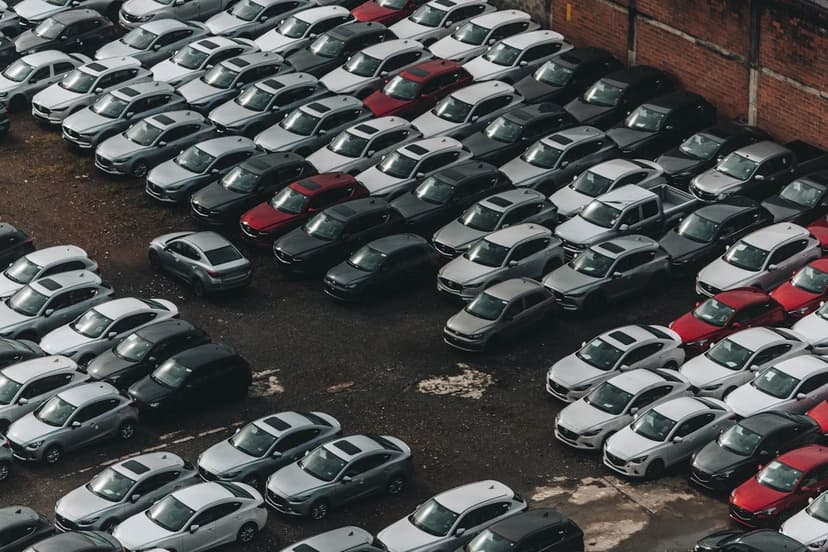 Oto galeri otopark görünümü (temsili görsel)