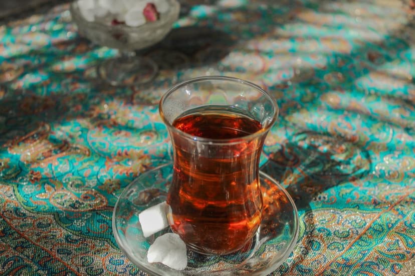 Çay tepsisi servisi (temsili görsel)
