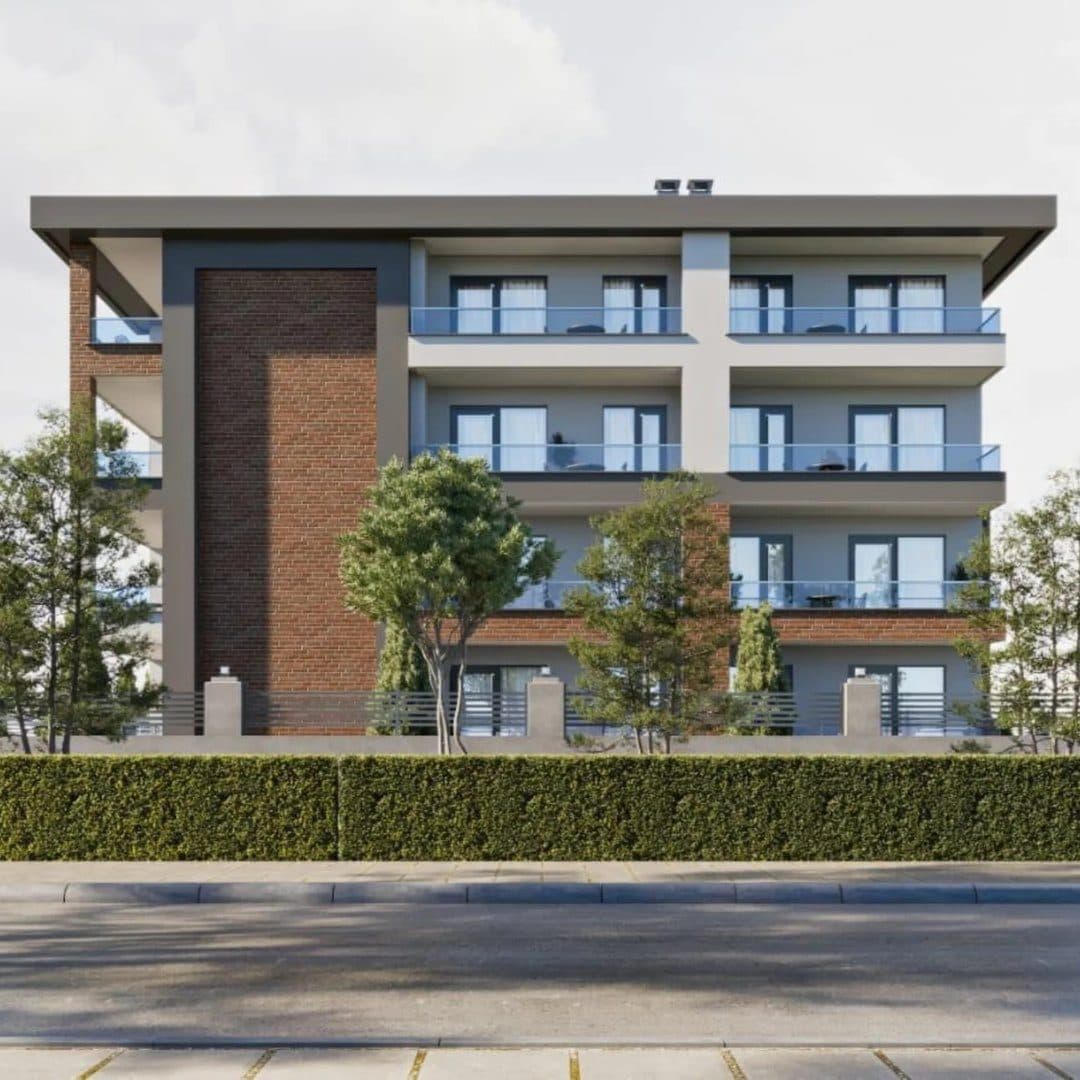 Alptuğ Gayrimenkul portföyünden modern apartman projesi