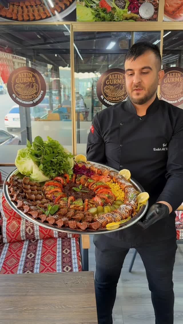 Çiğ köfte servisi