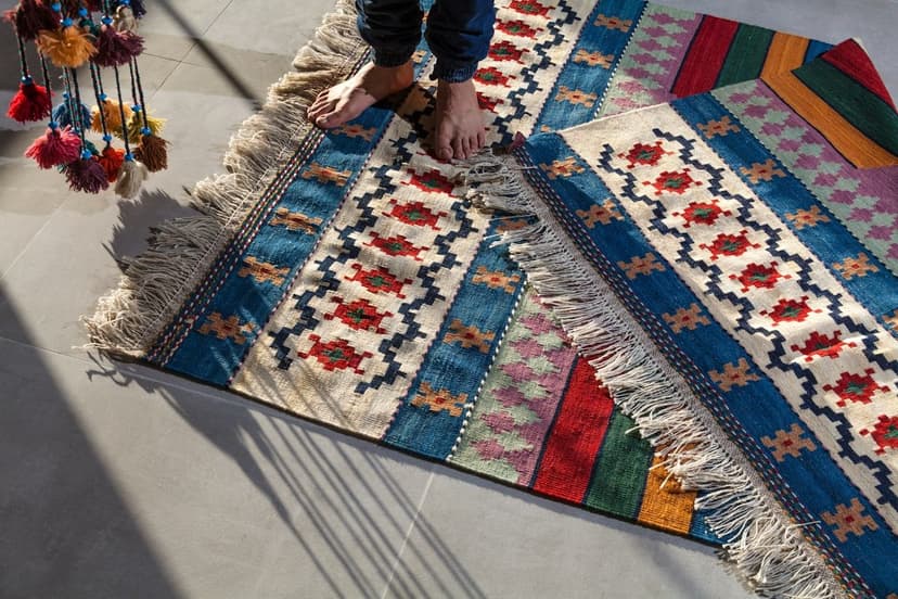 Renkli kilim çeşitleri (temsili görsel)