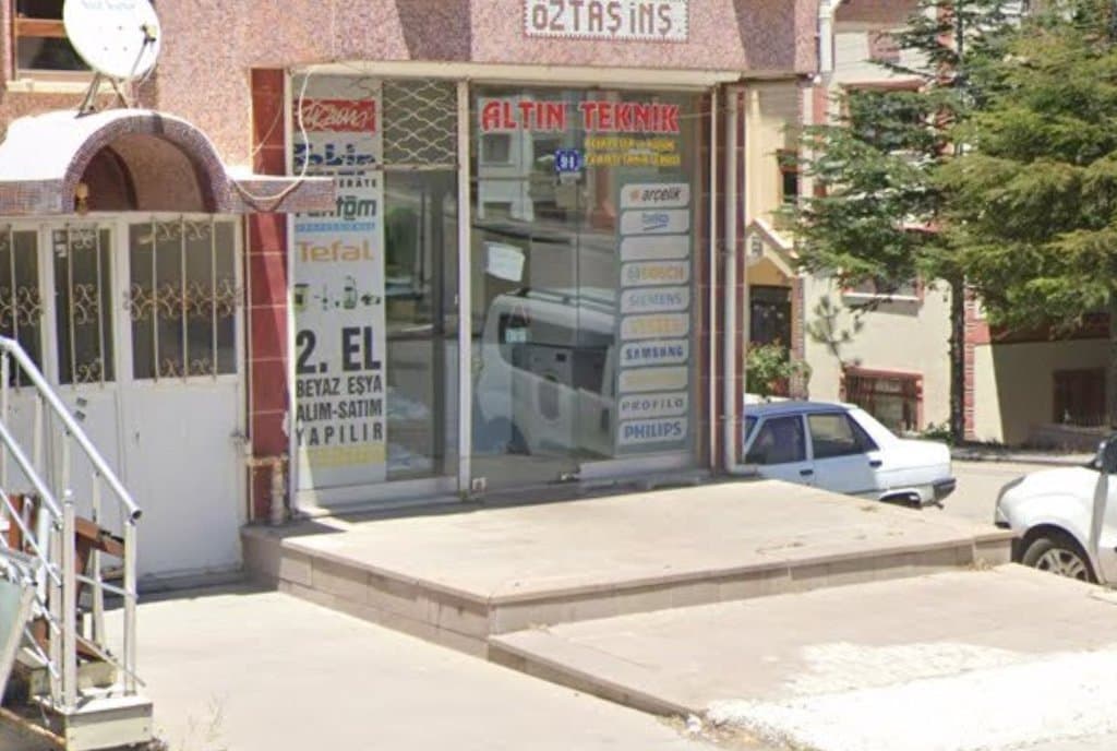 Altın Teknik dükkân görünümü (Google Street View)