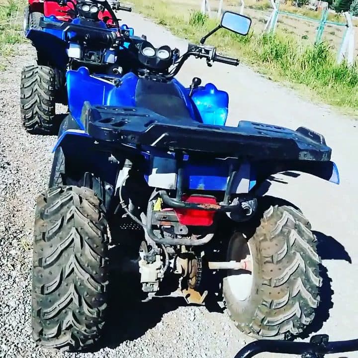 Servis verilen ATV'ler