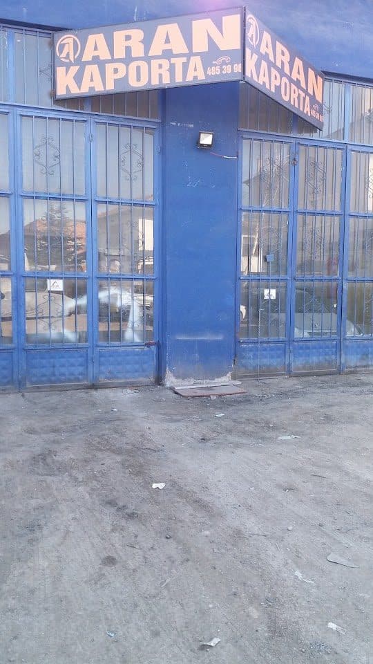Aran Kaporta dükkân görünümü