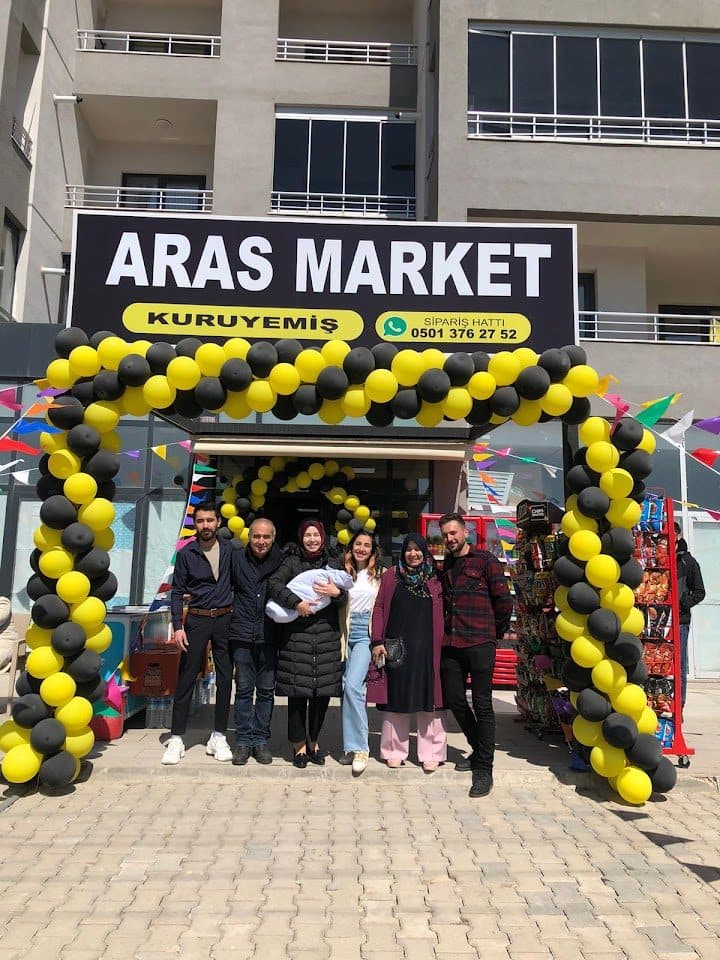 Aras Market dükkân görünümü