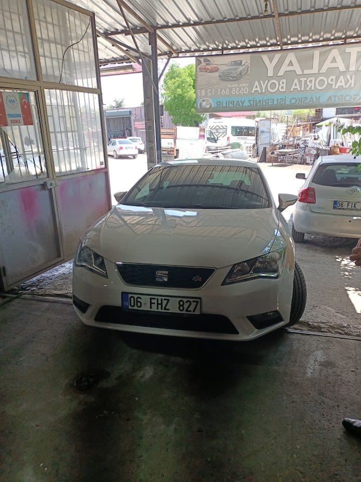 Servis bölümünde işleme alınan araç