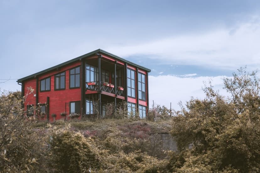 Doğayla iç içe villa / dağ evi (temsili görsel)