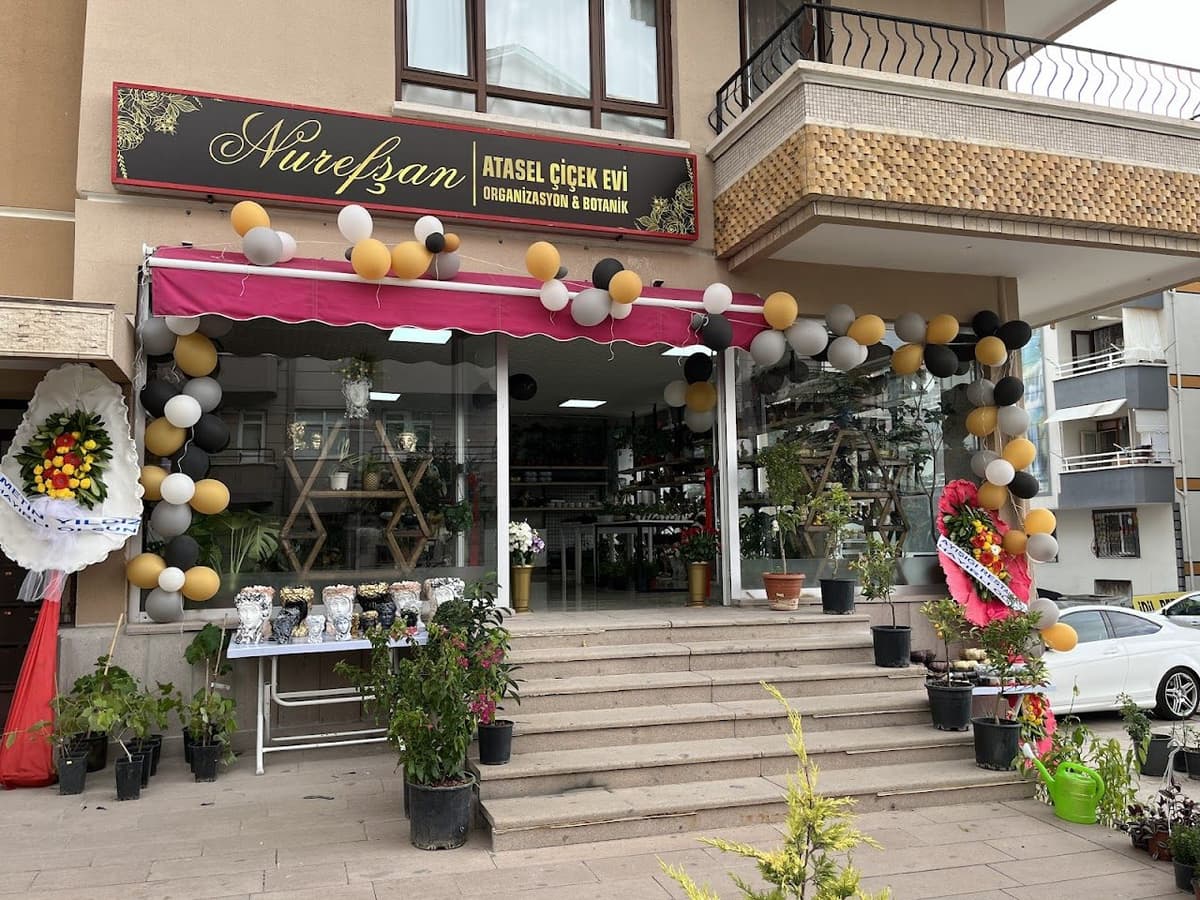 Atasel (Nurefşan) Çiçek Evi dükkân cephesi