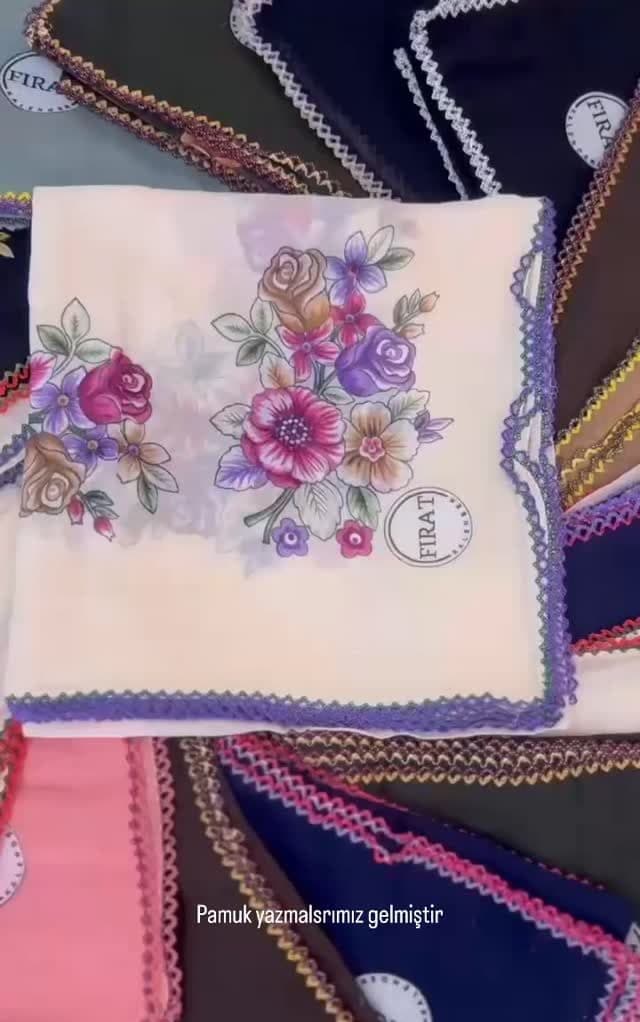 Çiçekli pamuk yazma çeşitleri