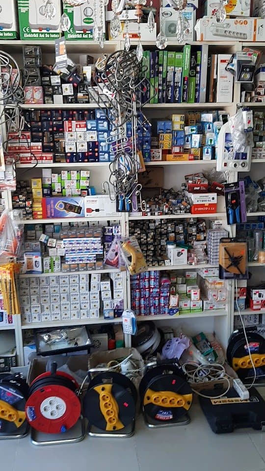 Elektrik malzemeleri ve kablo makaraları reyonu