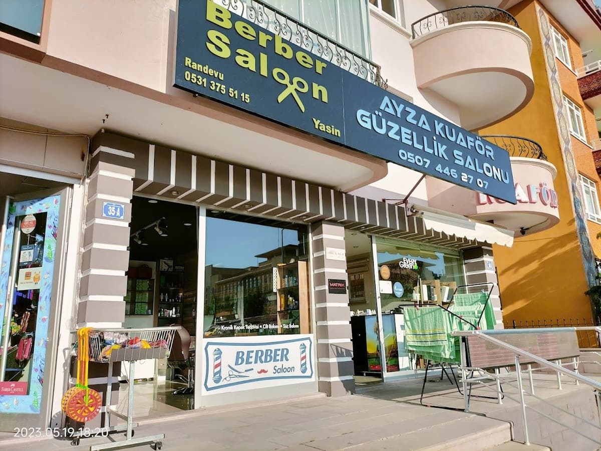 Ayza Kuaför & Güzellik Salonu dükkân görünümü