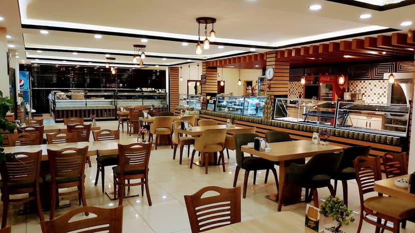 Bahçem Kebap iç mekân ve oturma alanı