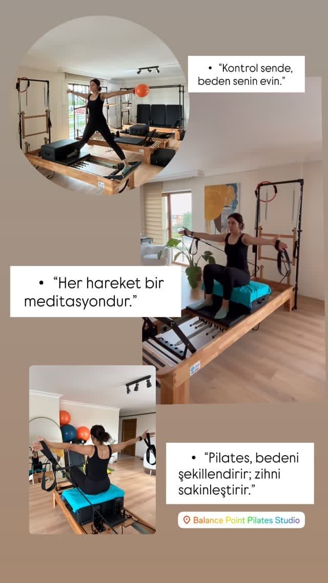 Stüdyo iç görünüm, reformer alanı