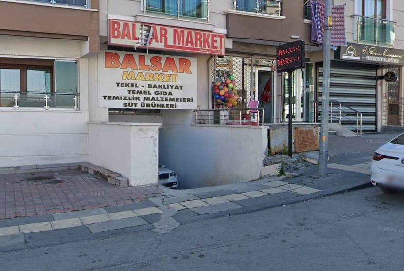 Balsar Market dükkân görünümü (Google Street View)
