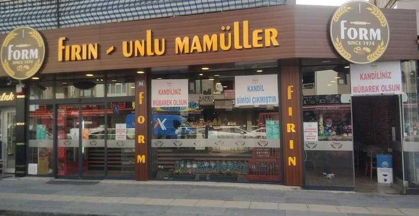 Fırın & Unlu Mamüller dükkân cephesi
