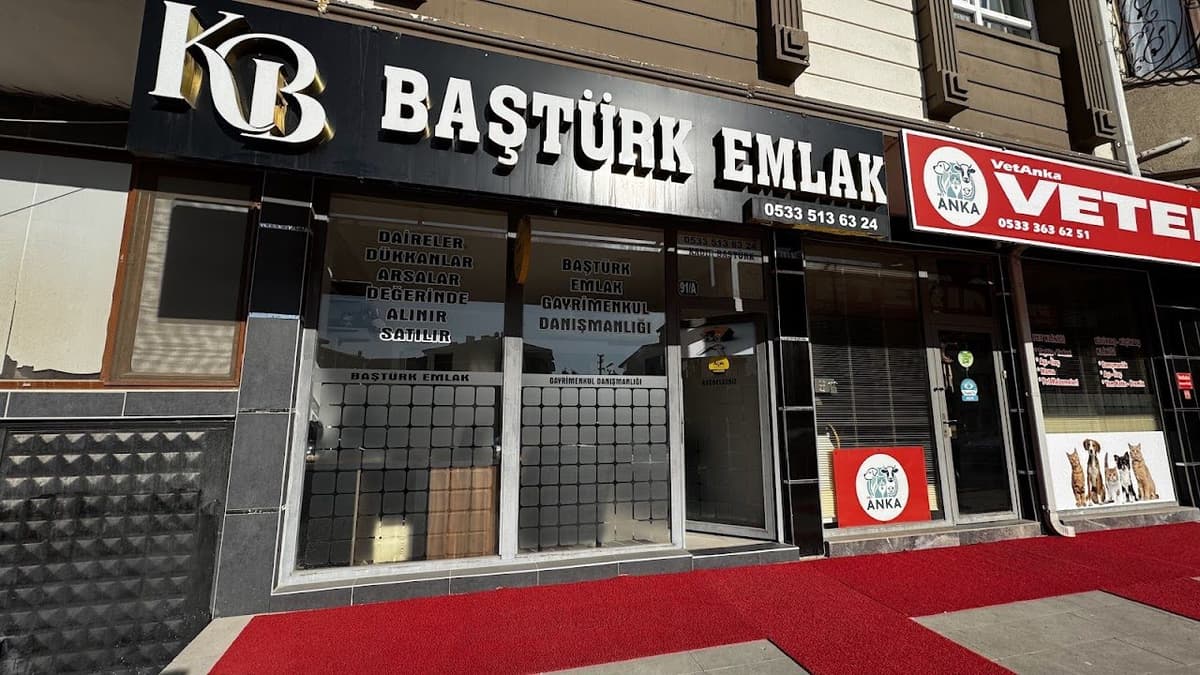 Baştürk Emlak dükkan görünümü — Seğmenler, Gölbaşı