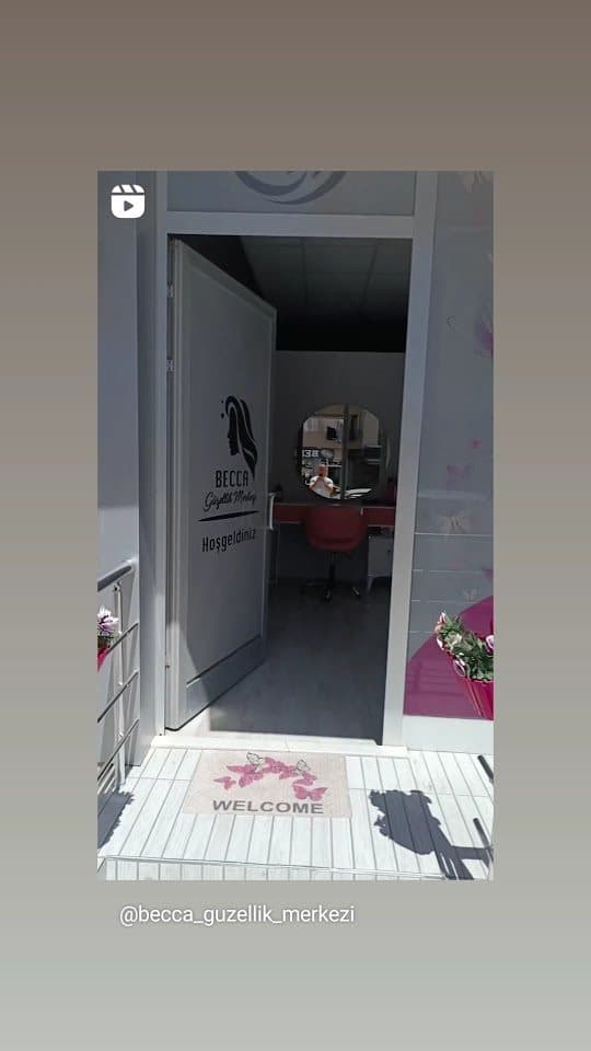 Salon iç mekânı ve karşılama
