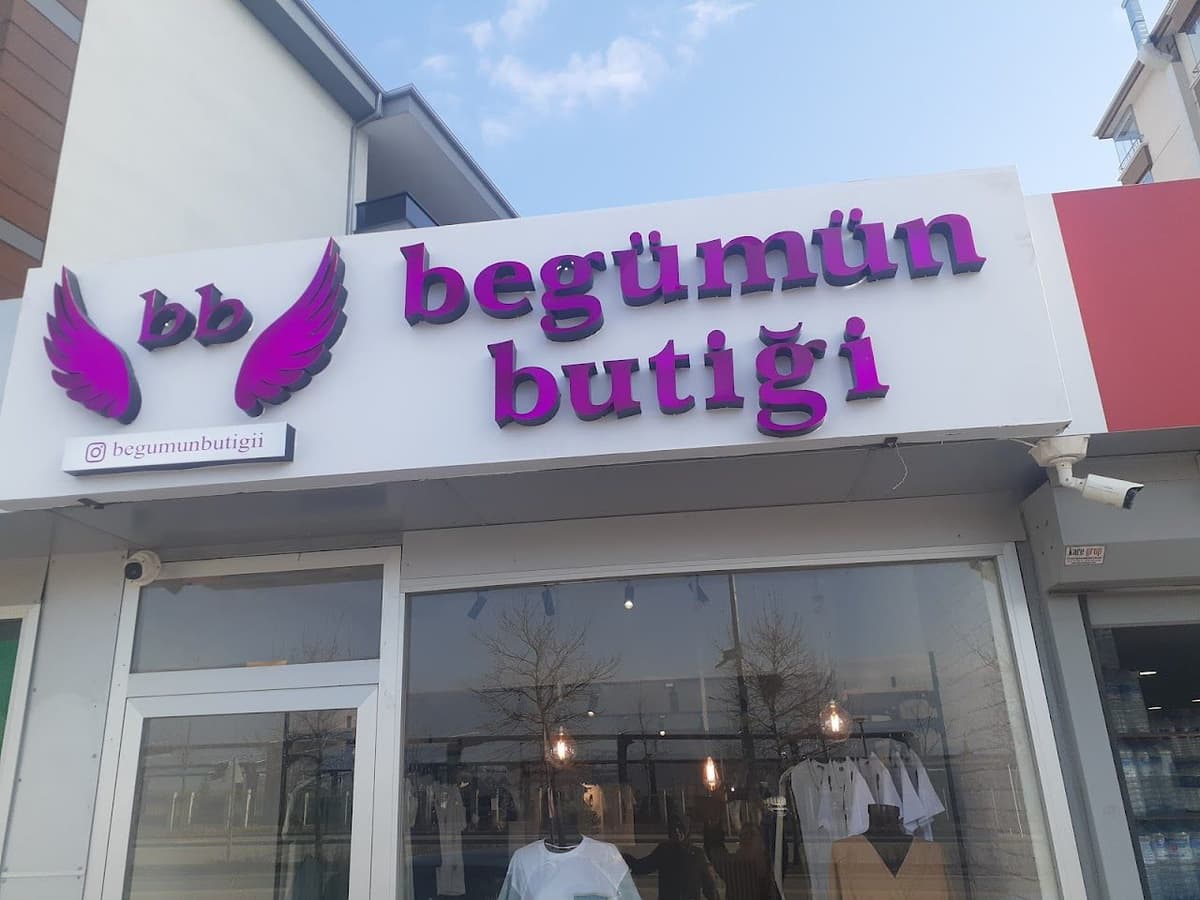 Begüm'ün Butiği dükkân görünümü