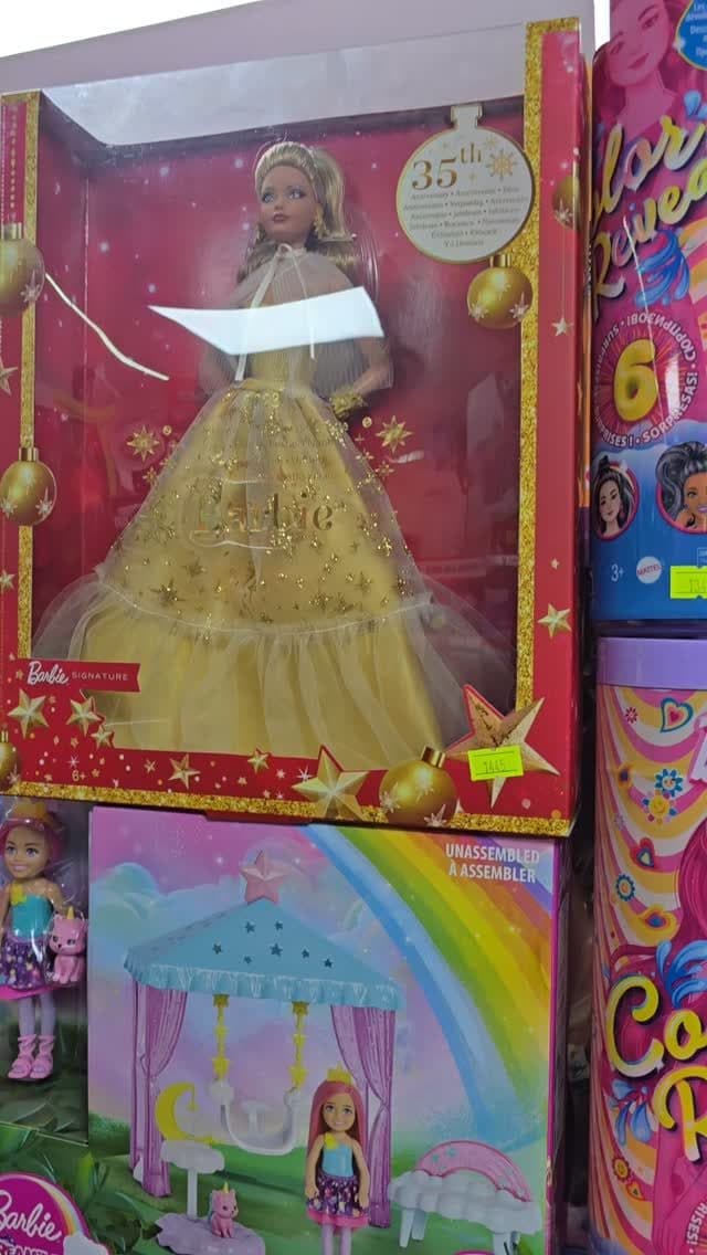Barbie oyuncak bebek seti