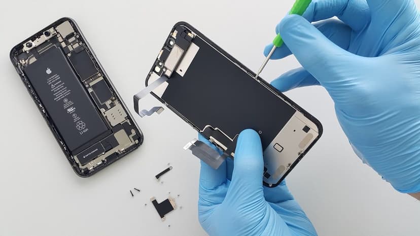 Uzman teknisyen telefon onarımı (temsili görsel)