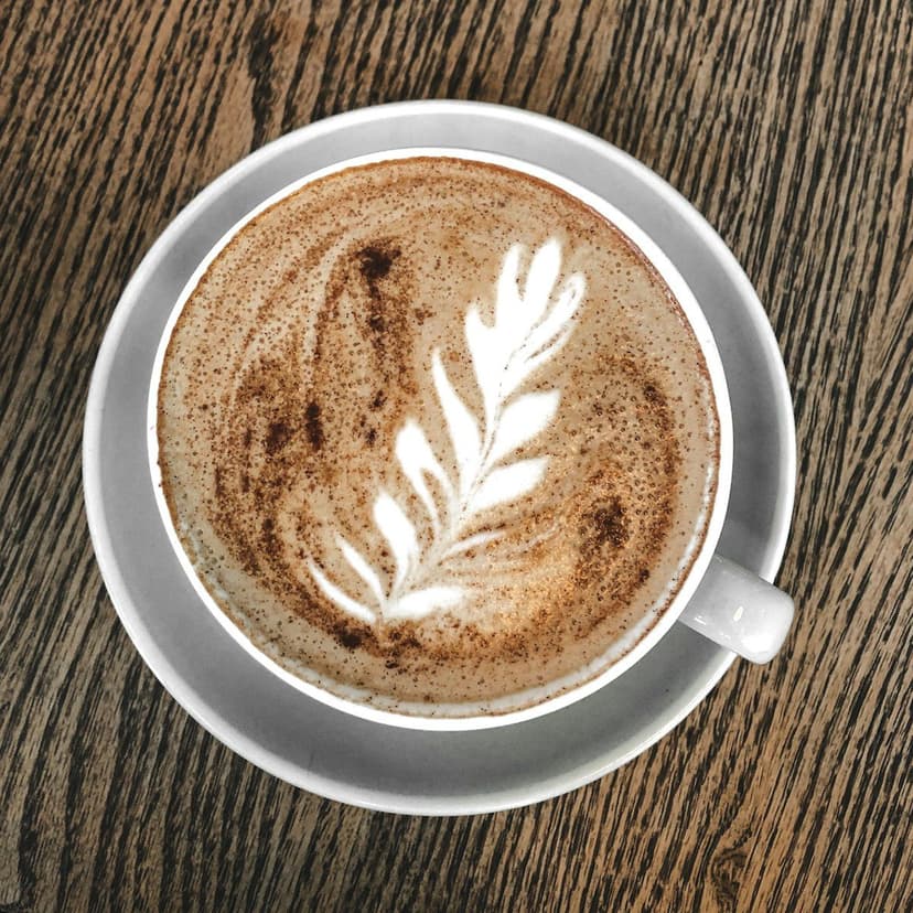 Latte art ile taze kahve (temsili görsel)