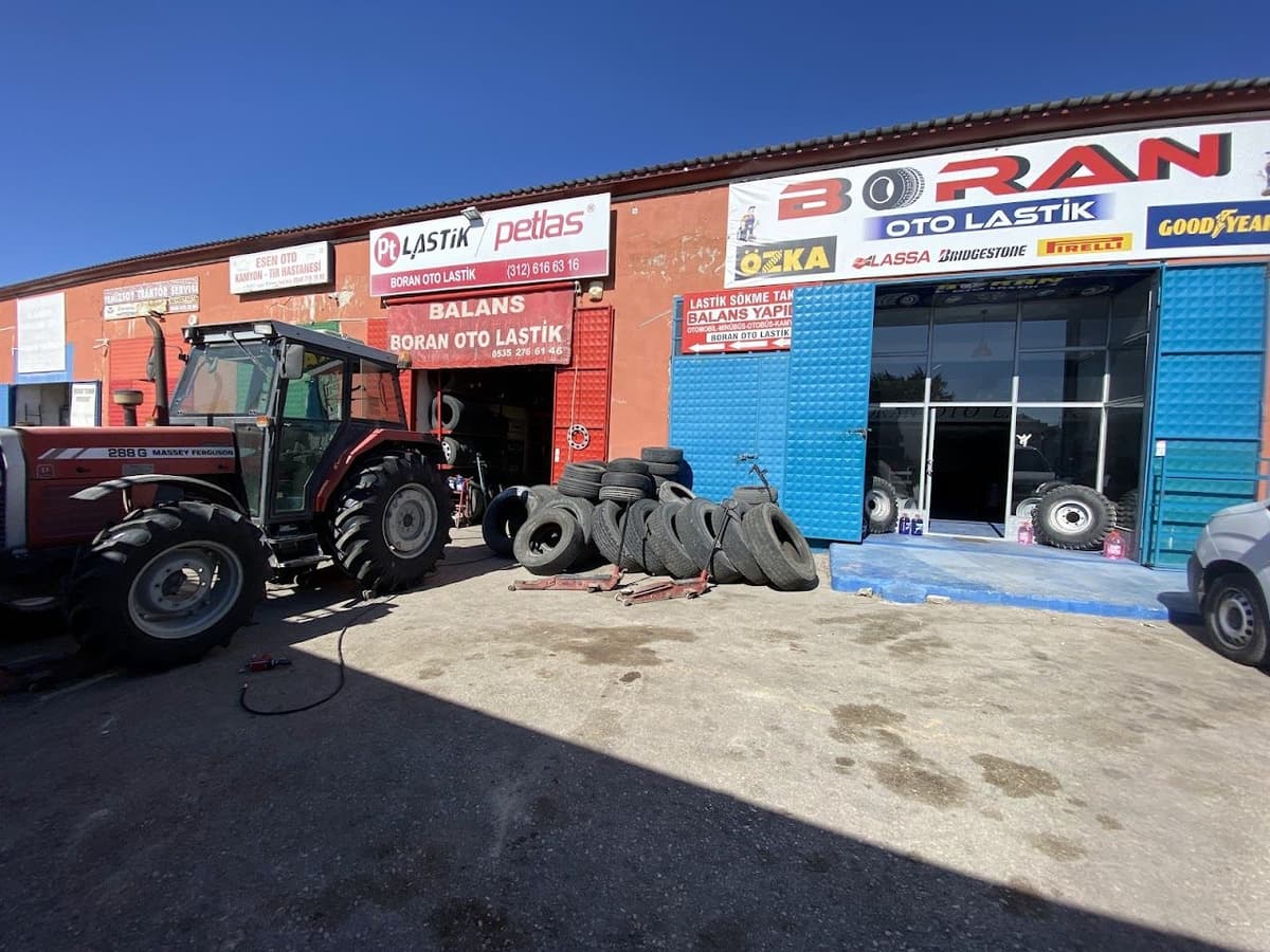 Boran Oto Lastik dükkân görünümü