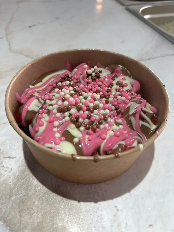 Paket kâse waffle