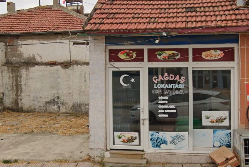 Çağdaş Lokantası dükkân görünümü (Google Street View)