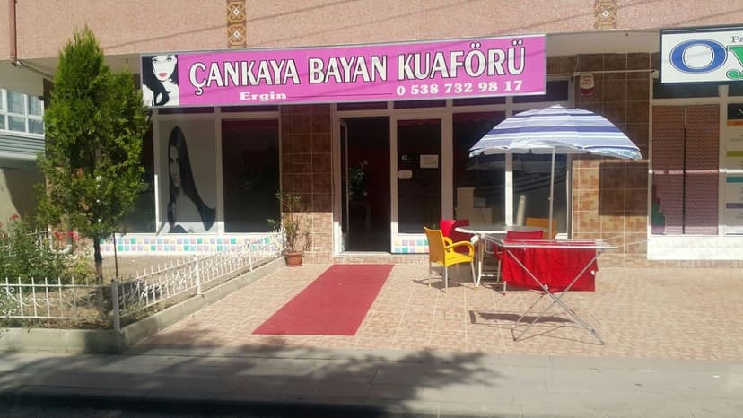 Çankaya Bayan Kuaförü dükkân görünümü