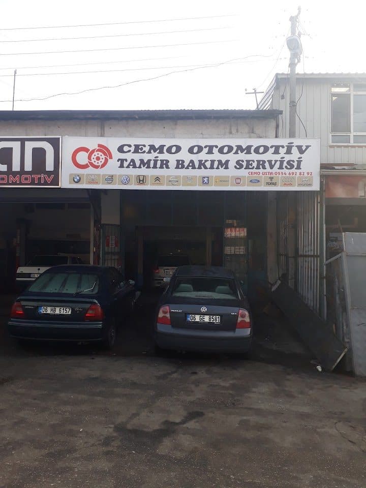 Cemo Otomotiv servis atölyesinden görünüm