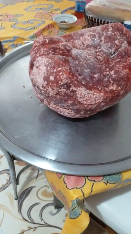 Taze çekilmiş kıyma