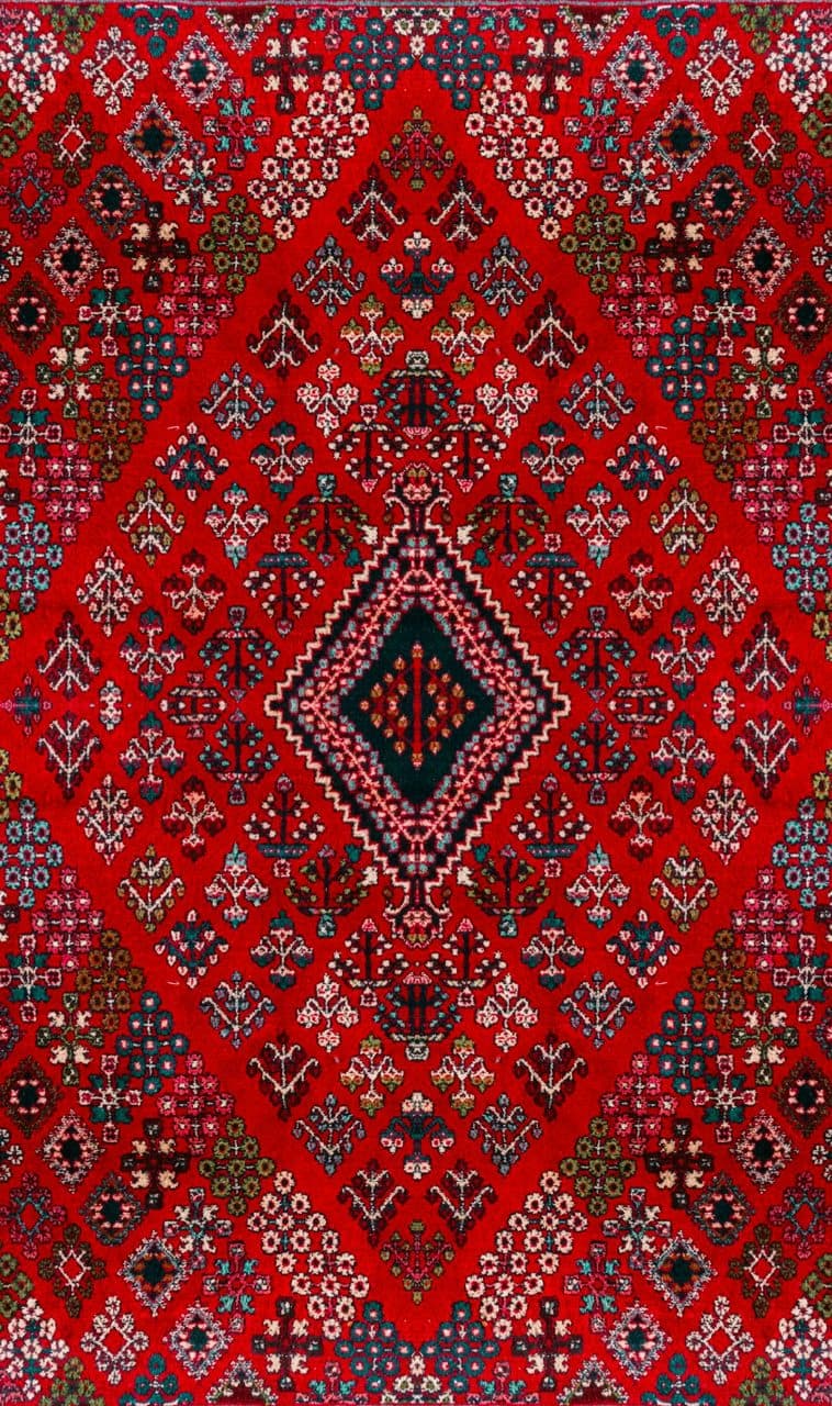 El dokuması desenli halı (temsili görsel)