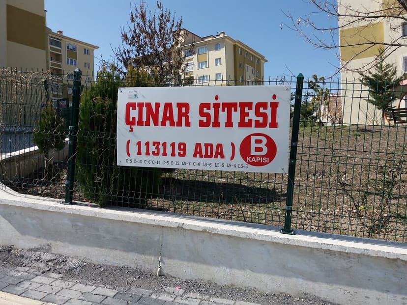 Çınar Sitesi — portföyümüzdeki konut bölgelerinden