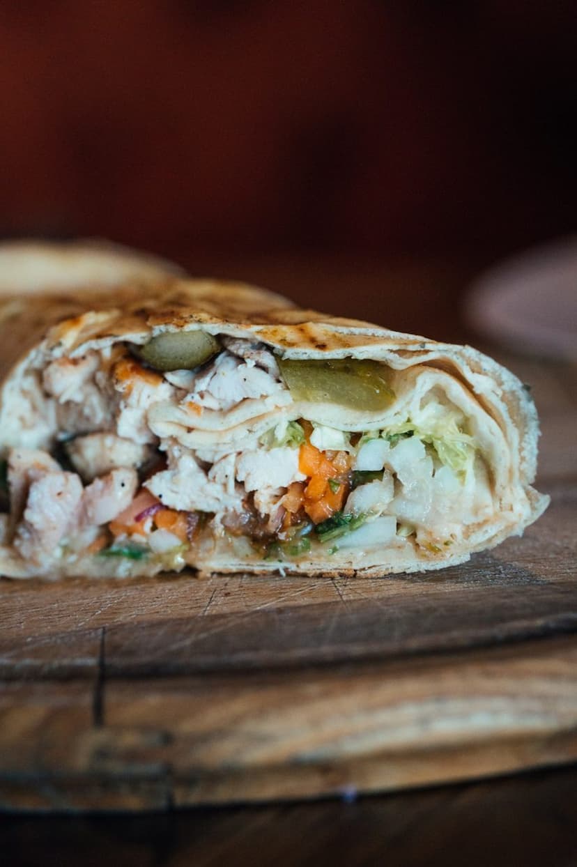Tavuk döner dürüm (temsili görsel)