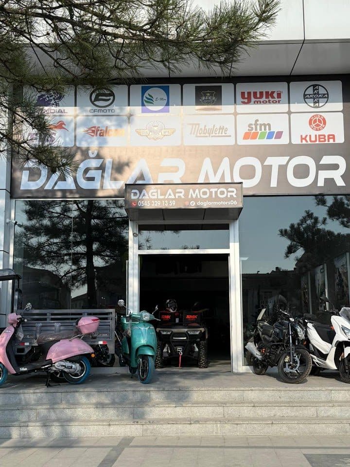 Dağlar Motor dükkân görünümü — Şafak, Gölbaşı