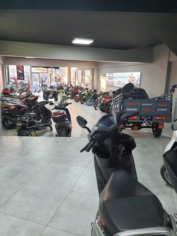 Scooter, moped ve elektrikli yük motoru