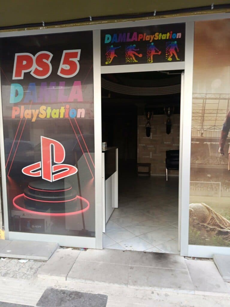 Damla Playstation giriş kapısı