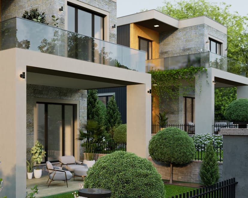 Villa dış görünümü (temsili görsel)