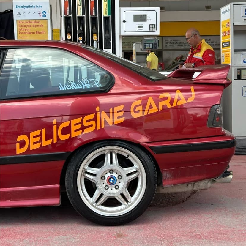 Delicesine Garaj logolu aracı