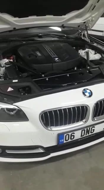 Motor bölmesi detaylı temizlik