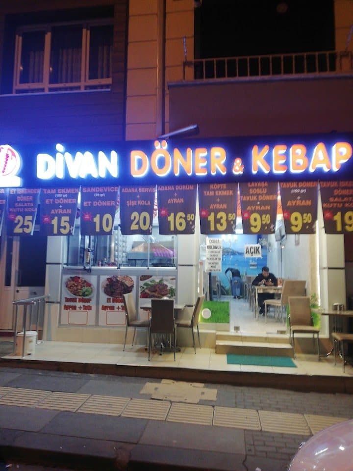 Divan Döner ve Kebap dükkan görünümü — Bahçelievler, Gölbaşı