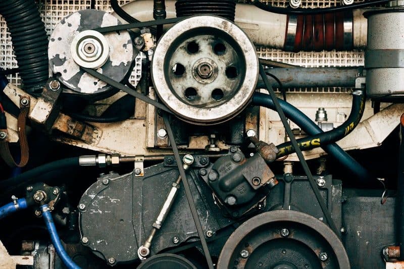 Dizel motor detayı (temsili görsel)