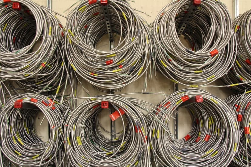 Düzenlenmiş elektrik kabloları (temsili görsel)
