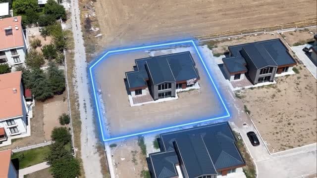 Portföydeki bir mülkün kuşbakışı görünümü