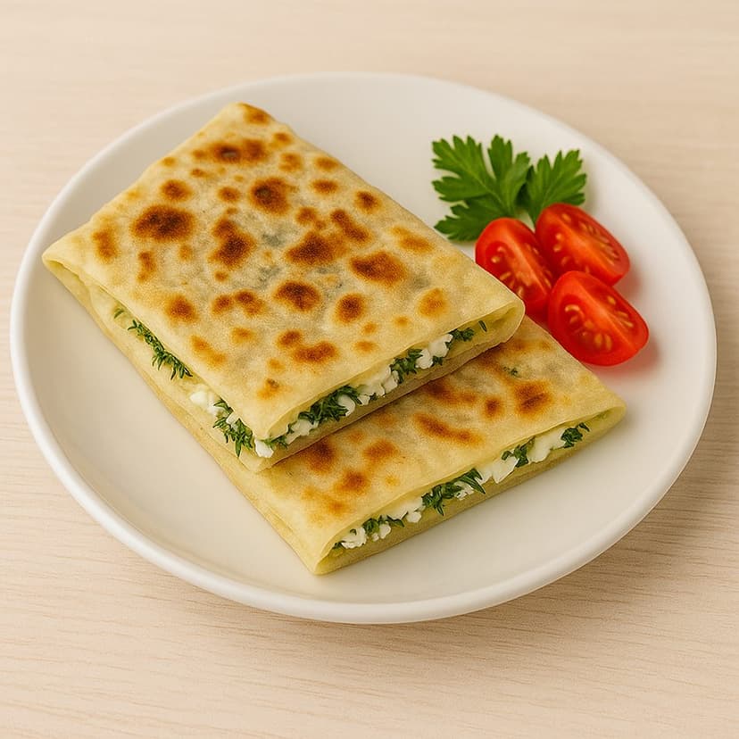 Dereotlu gözleme