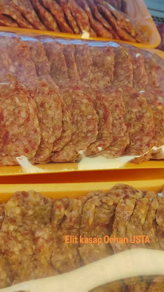 Usta elinden hazırlanan köfte