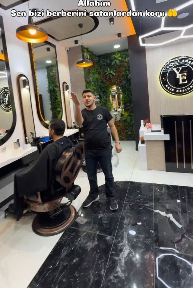 Kesim koltuğu ve ayna bölümü