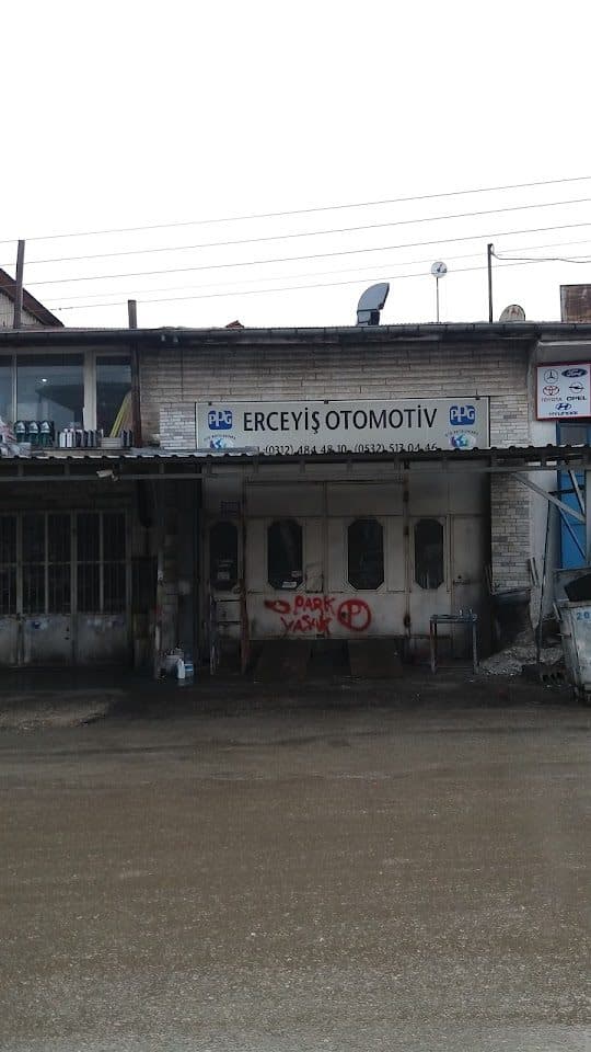 Erceyiş Otomotiv dükkân görünümü